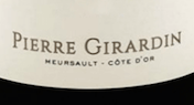 2019 Pierre Girardin, Meursault 1er 'Charmes'